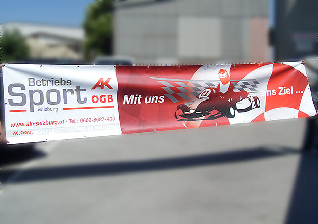 Großformatbanner AK Salzburg