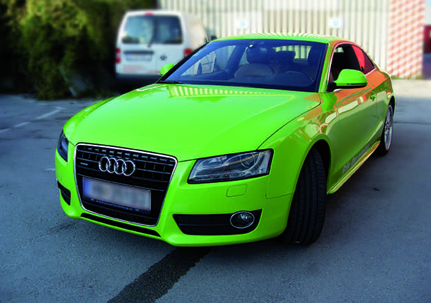 Vollflächenfolierung Audi