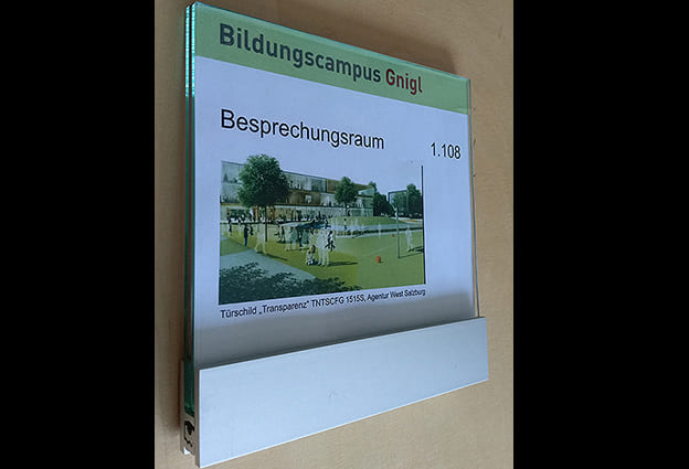 Türschild Gnigl