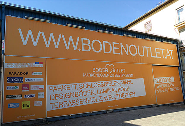 PVC-Banner & Bauzaunblenden