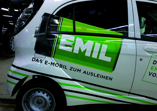 Emil Digitaldruck für Fahrzeuge