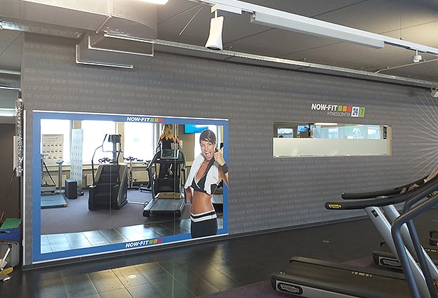 Digitaldruck Wandtapete Fit Inn Fitnessstudio